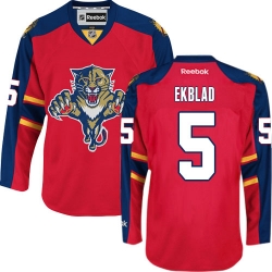 Aaron Ekblad Reebok Florida Panthers Premier Red Home NHL Jersey