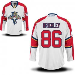 Connor Brickley Youth Reebok Florida Panthers Authentic White Away Jersey
