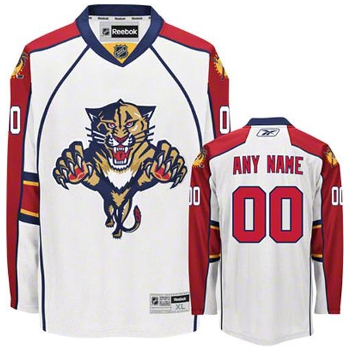Customized Premier White Away NHL Jersey
