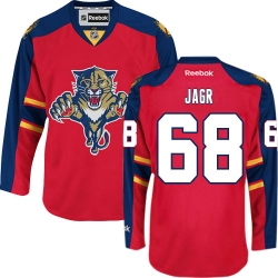Jaromir Jagr Reebok Florida Panthers Premier Red Home NHL Jersey