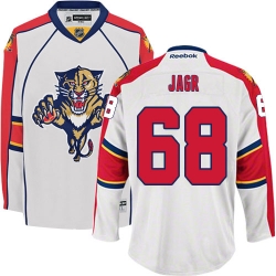 Jaromir Jagr Reebok Florida Panthers Authentic White Away NHL Jersey