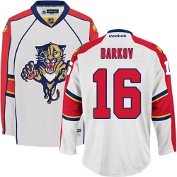 Aleksander Barkov Reebok Florida Panthers Authentic White Away NHL Jersey