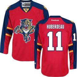 Jonathan Huberdeau Reebok Florida Panthers Premier Red Home NHL Jersey