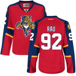 Kyle Rau Women's Reebok Florida Panthers Authentic Red Home Jersey