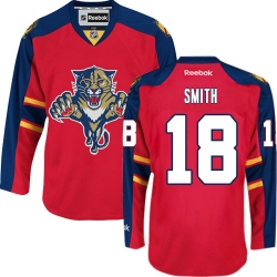 Reilly Smith Reebok Florida Panthers Authentic Red Home NHL Jersey