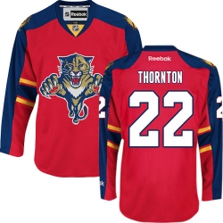 Shawn Thornton Reebok Florida Panthers Authentic Red Home NHL Jersey
