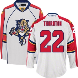 Shawn Thornton Reebok Florida Panthers Authentic White Away NHL Jersey
