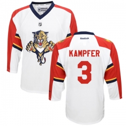 Steven Kampfer Women's Reebok Florida Panthers Authentic White Away Jersey