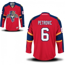 Alex Petrovic Youth Reebok Florida Panthers Authentic Red Home Jersey