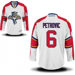 Alex Petrovic Youth Reebok Florida Panthers Authentic White Away Jersey