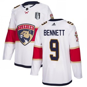 Sam Bennett Men's Adidas Florida Panthers Authentic White Away 2023 Stanley Cup Final Jersey