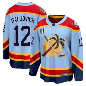 Jonah Gadjovich Youth Fanatics Branded Florida Panthers Breakaway Light Blue Special Edition 2.0 2023 Stanley Cup Final Jersey