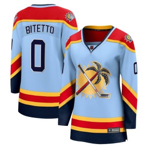 Anthony Bitetto Women's Fanatics Branded Florida Panthers Breakaway Light Blue Special Edition 2.0 Jersey