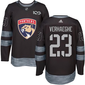 Carter Verhaeghe Youth Florida Panthers Authentic Black 1917-2017 100th Anniversary Jersey