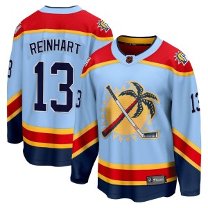 Sam Reinhart Youth Fanatics Branded Florida Panthers Breakaway Light Blue Special Edition 2.0 Jersey