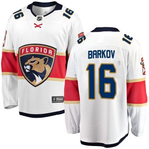 Aleksander Barkov Men's Fanatics Branded Florida Panthers Breakaway White Away Jersey