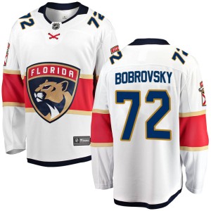 Sergei Bobrovsky Men's Fanatics Branded Florida Panthers Breakaway White Away Jersey
