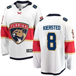 Matt Kiersted Men's Fanatics Branded Florida Panthers Breakaway White Away Jersey