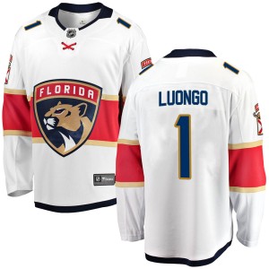 Roberto Luongo Men's Fanatics Branded Florida Panthers Breakaway White Away Jersey