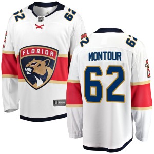 Brandon Montour Men's Fanatics Branded Florida Panthers Breakaway White Away Jersey