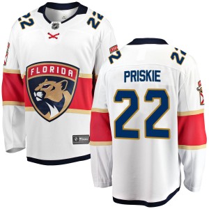 Chase Priskie Men's Fanatics Branded Florida Panthers Breakaway White Away Jersey