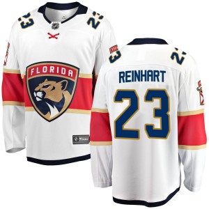 Sam Reinhart Men's Fanatics Branded Florida Panthers Breakaway White Away Jersey