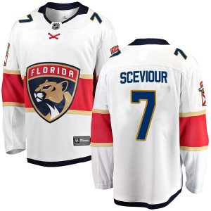 Colton Sceviour Men's Fanatics Branded Florida Panthers Breakaway White Away Jersey