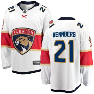 Alex Wennberg Men's Fanatics Branded Florida Panthers Breakaway White Away Jersey