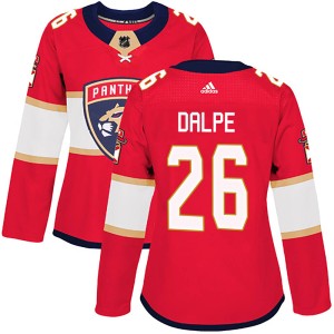 Zac Dalpe Women's Adidas Florida Panthers Authentic Red Home Jersey