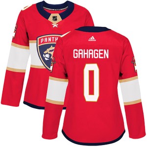 Parker Gahagen Women's Adidas Florida Panthers Authentic Red Home Jersey
