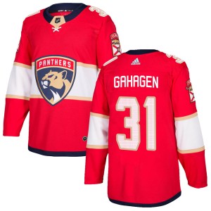 Christopher Gibson Men's Adidas Florida Panthers Authentic Red Home Jersey