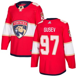 Nikita Gusev Men's Adidas Florida Panthers Authentic Red Home Jersey