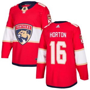 Nathan Horton Men's Adidas Florida Panthers Authentic Red Home Jersey