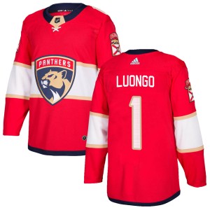 Roberto Luongo Men's Adidas Florida Panthers Authentic Red Home Jersey