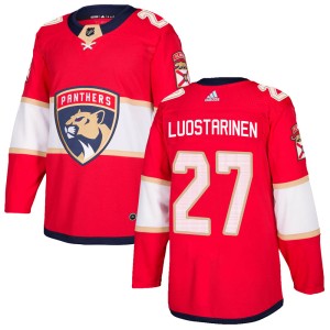 Eetu Luostarinen Men's Adidas Florida Panthers Authentic Red ized Home Jersey