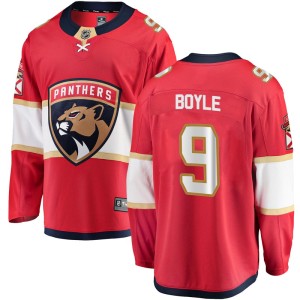 Brian Boyle Men's Fanatics Branded Florida Panthers Breakaway Red Home Jersey