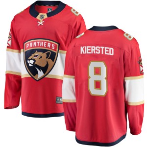 Matt Kiersted Men's Fanatics Branded Florida Panthers Breakaway Red Home Jersey