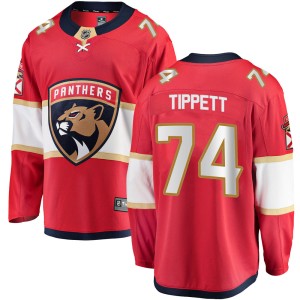 Owen Tippett Men's Fanatics Branded Florida Panthers Breakaway Red ized Home Jersey