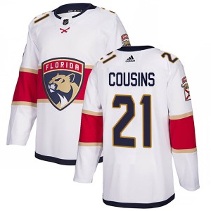 Nick Cousins Youth Adidas Florida Panthers Authentic White Away Jersey