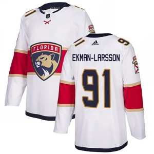 Oliver Ekman-Larsson Youth Adidas Florida Panthers Authentic White Away Jersey