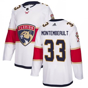 Sam Montembeault Youth Adidas Florida Panthers Authentic White Away Jersey