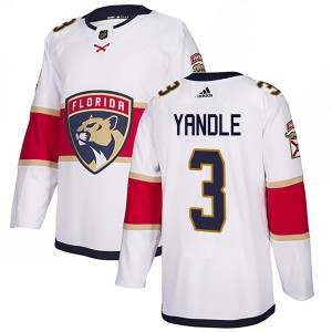 Keith Yandle Youth Adidas Florida Panthers Authentic White Away Jersey