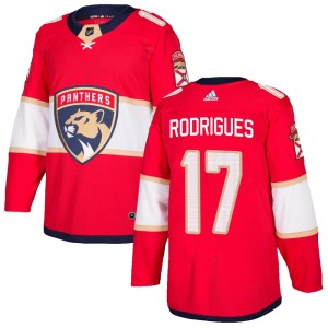 Evan Rodrigues Youth Adidas Florida Panthers Authentic Red Home Jersey