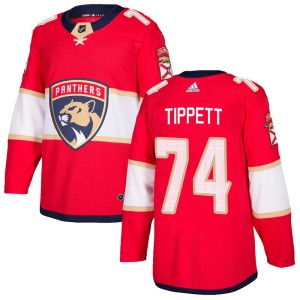Owen Tippett Youth Adidas Florida Panthers Authentic Red ized Home Jersey