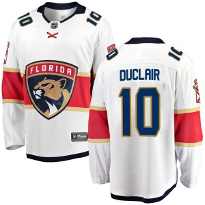 Anthony Duclair Youth Fanatics Branded Florida Panthers Breakaway White Away Jersey