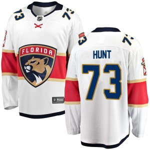 Dryden Hunt Youth Fanatics Branded Florida Panthers Breakaway White ized Away Jersey