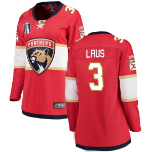 Paul Laus Women's Fanatics Branded Florida Panthers Breakaway Red Home 2023 Stanley Cup Final Jersey