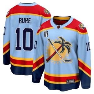 Pavel Bure Men's Fanatics Branded Florida Panthers Breakaway Light Blue Special Edition 2.0 2023 Stanley Cup Final Jersey