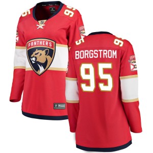 Henrik Borgstrom Women's Fanatics Branded Florida Panthers Breakaway Red Home Jersey