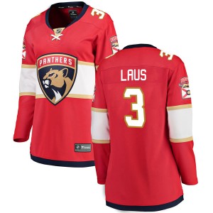 Paul Laus Women's Fanatics Branded Florida Panthers Breakaway Red Home Jersey